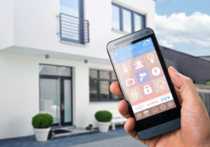 Control home security systems with smartphone