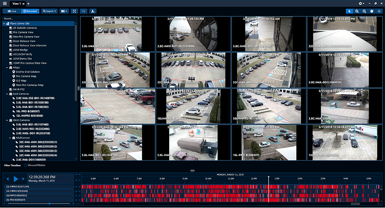 On-premise video surveillance and access control